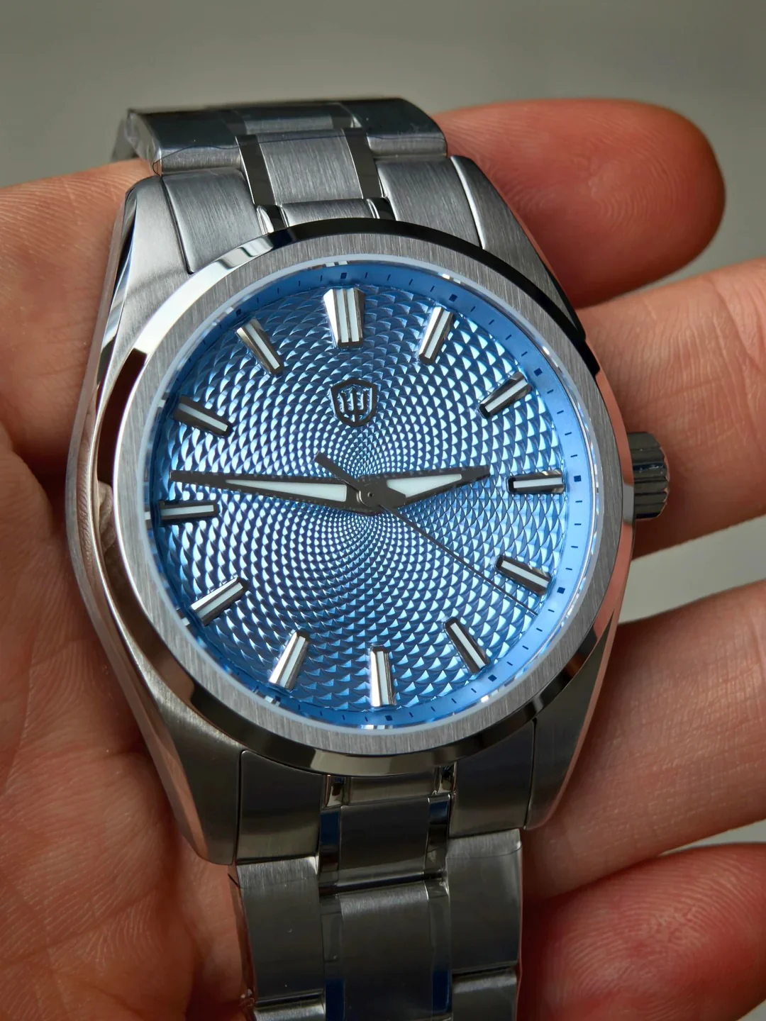 ★US-Pre-Owned★Watchdives WD0003G Guilloche Dial VH31 Men Watch - Image 16