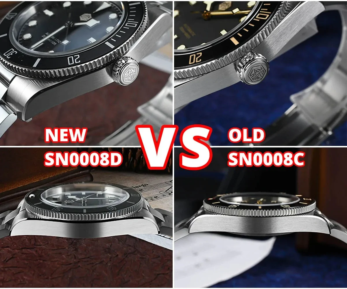 ⚡WeeklyDeals⚡San Martin 40mm BB58 NH35 Automatic Watch SN008G-D - Image 5