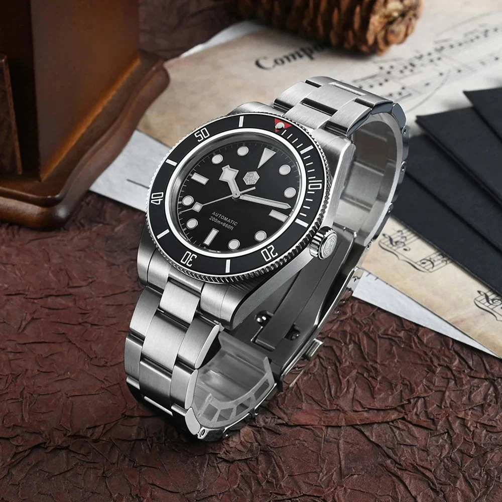 ⚡WeeklyDeals⚡San Martin 40mm BB58 NH35 Automatic Watch SN008G-D - Image 7