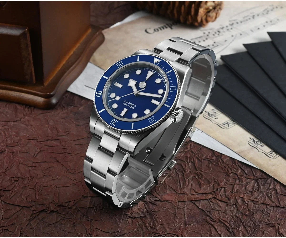 ⚡WeeklyDeals⚡San Martin 40mm BB58 NH35 Automatic Watch SN008G-D - Image 8