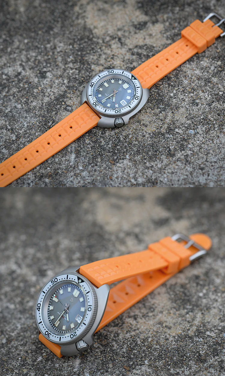 Rdunae 19mm/20mm Soft TPU Rubber Watch Strap - Image 11