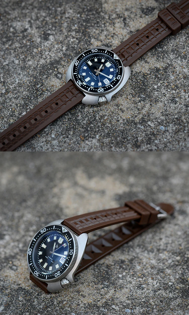 Rdunae 19mm/20mm Soft TPU Rubber Watch Strap - Image 12