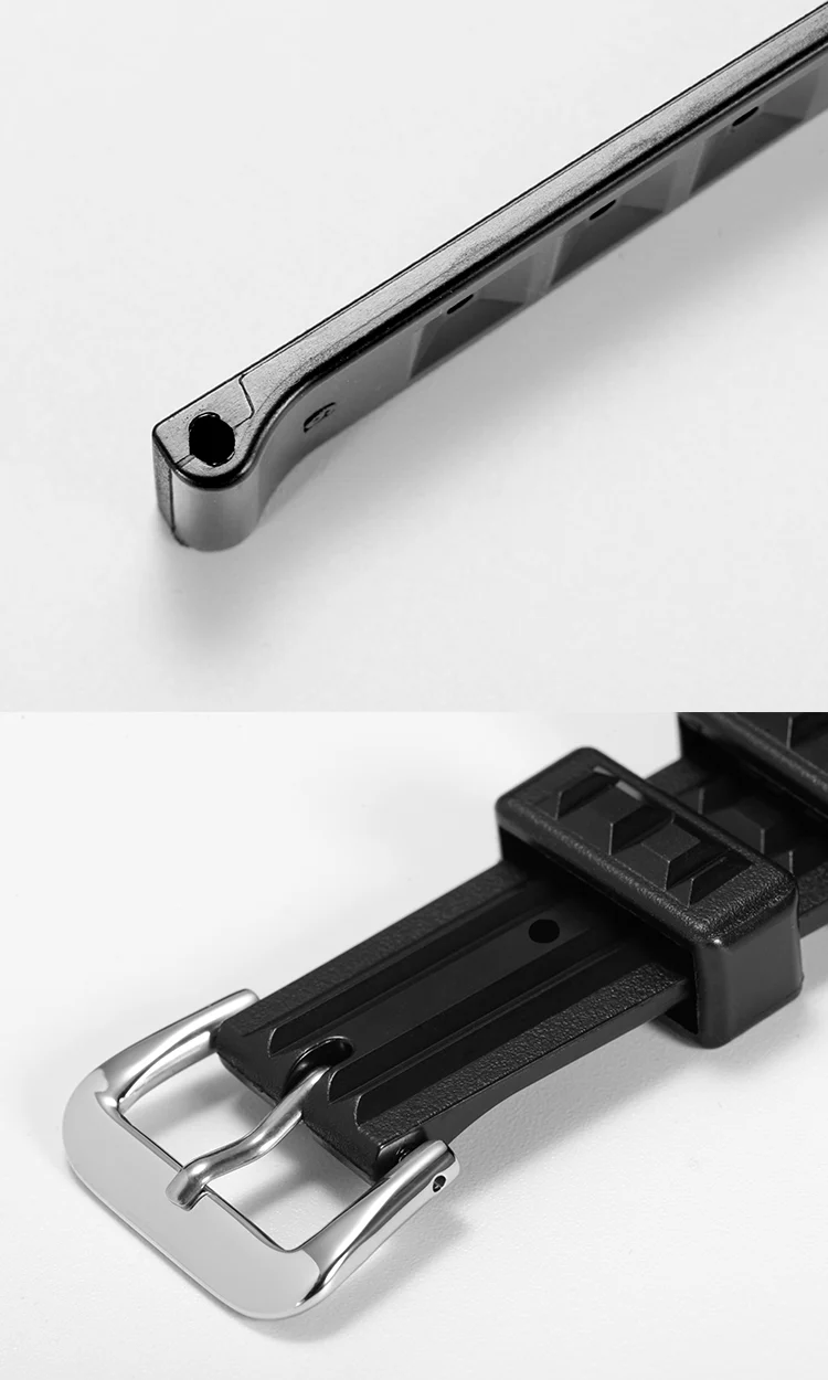 Rdunae 19mm/20mm Soft TPU Rubber Watch Strap - Image 6