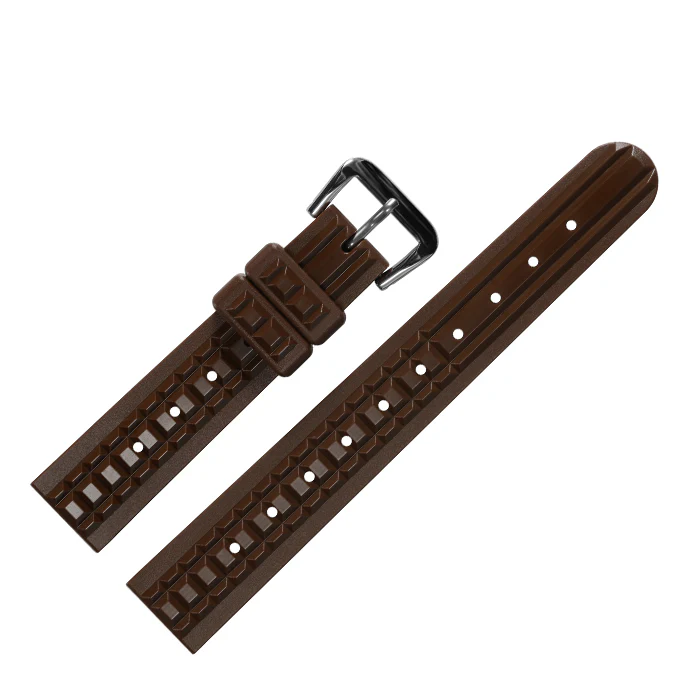 Rdunae 19mm/20mm Soft TPU Rubber Watch Strap - Image 9