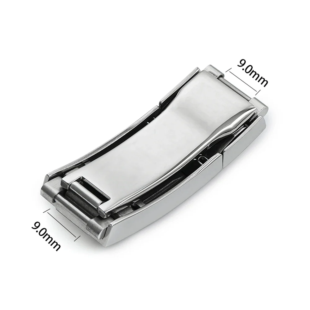 9mm*9mm Stainless steel folding buckle glide lock - Image 6