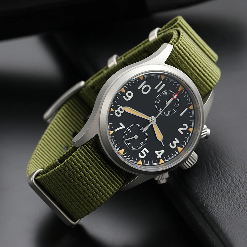 Smooth Nylon Watch Band with Sandblasting Buckle - Image 14