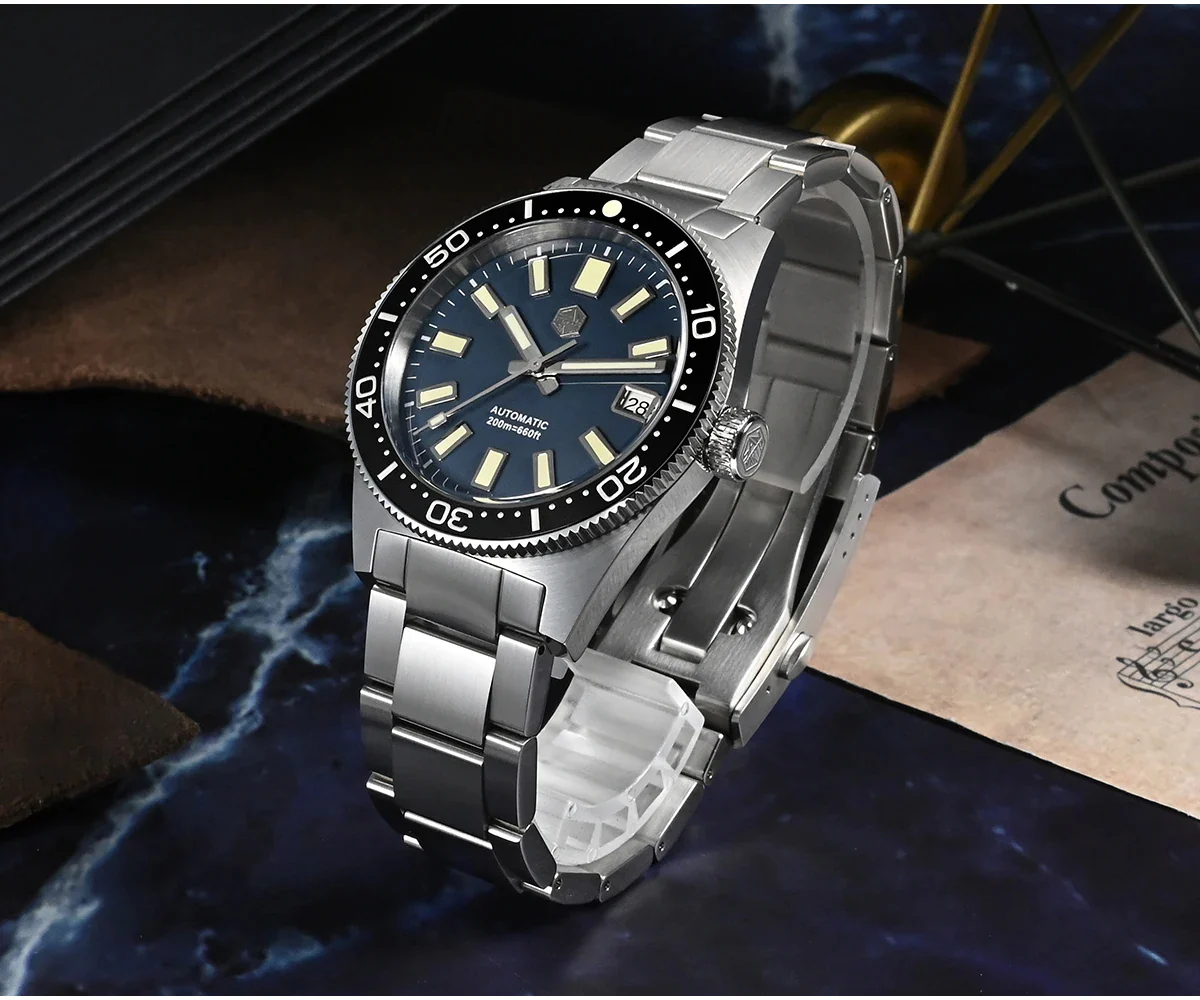 San Martin 39mm 62mas Dive Watch SN007GB - Image 7