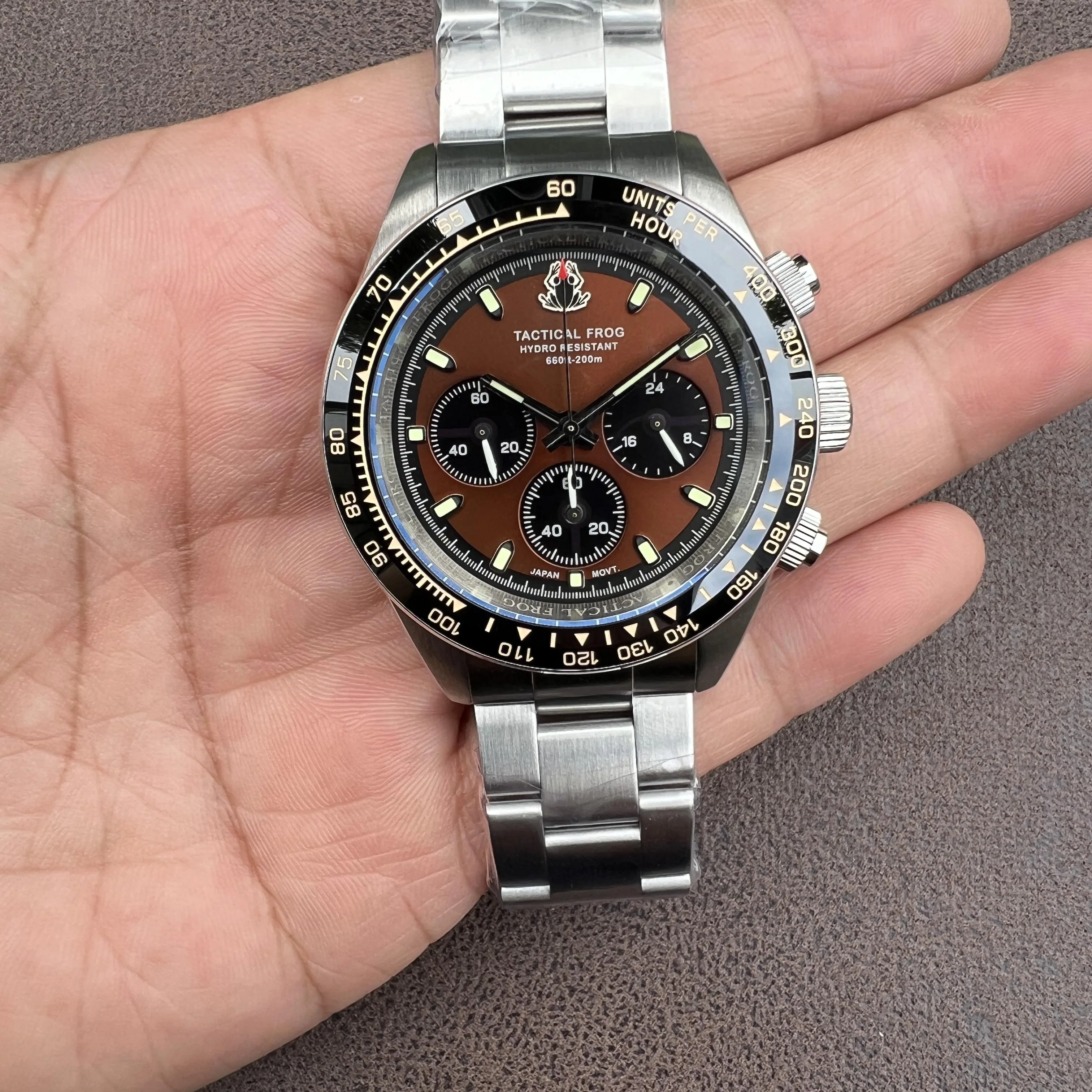 Tactical Frog VS75 Solar Chronograph Watch V2 - Image 13
