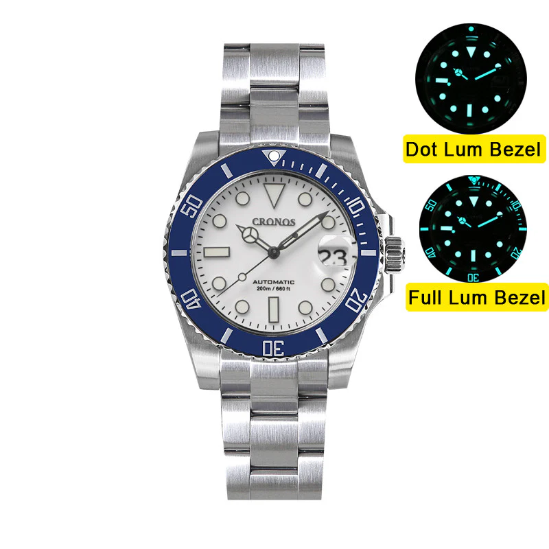 Cronos 2.5x Water Ghost NH35 Dive Watch L6015 - Image 5
