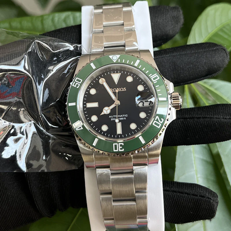 ★US Pre-Owned★Cronos 2.5x Water Ghost PT5000 Dive Watch L6005 - Image 13