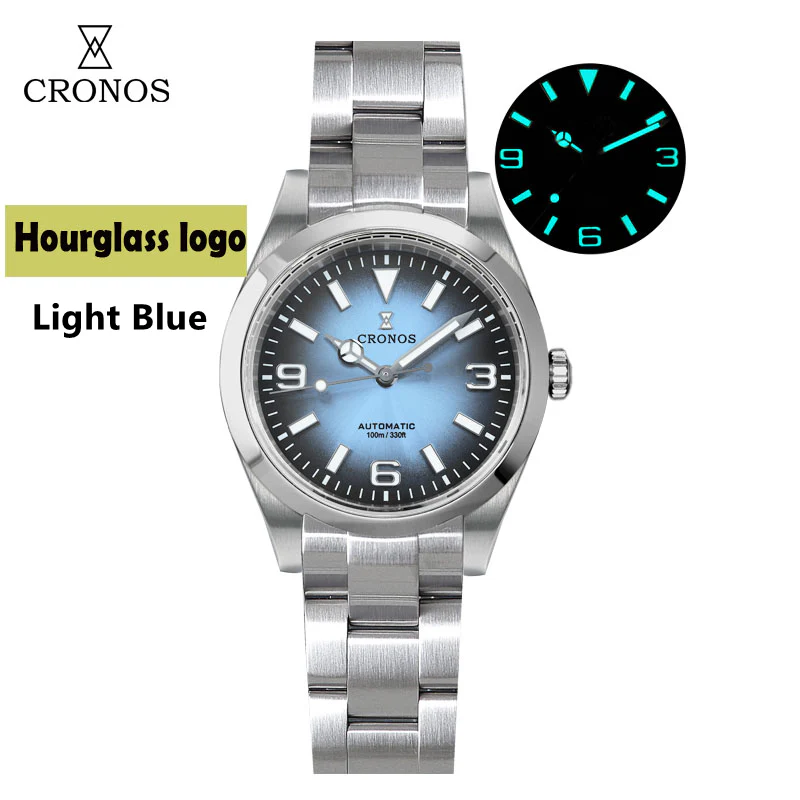 Cronos 36mm NH35 Explore NH35 Men Watch L6019 - Image 3