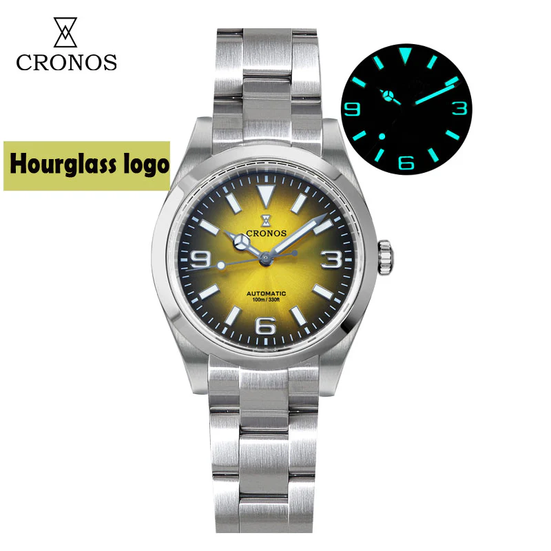 Cronos 36mm NH35 Explore NH35 Men Watch L6019 - Image 6
