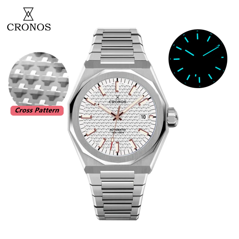 Cronos 39mm Skyline PT5000 Men Watch L6028 V2 - Image 3