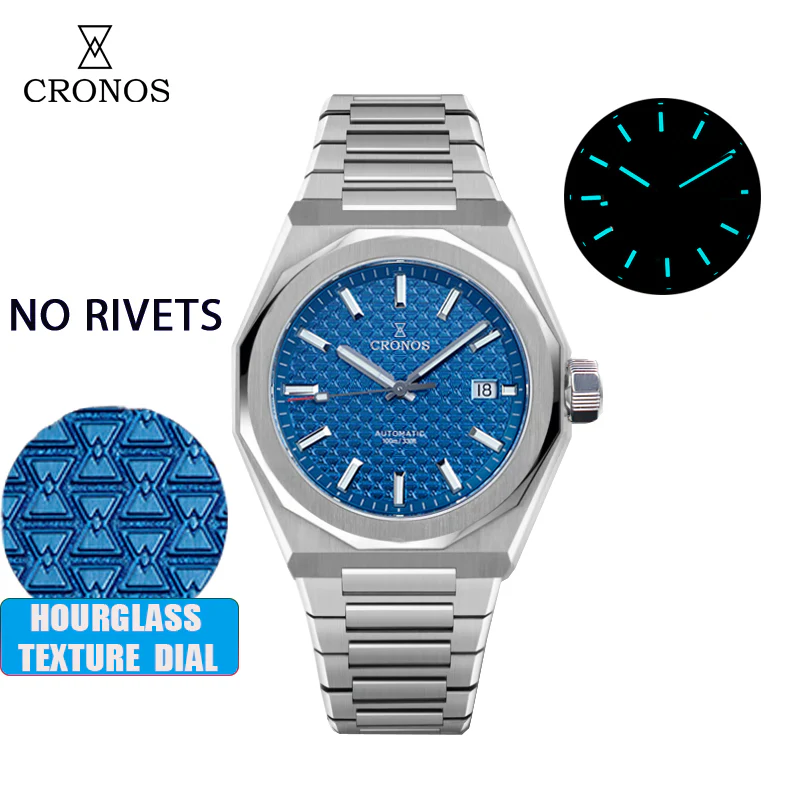 Cronos 39mm Skyline PT5000 Men Watch L6028 V2 - Image 5