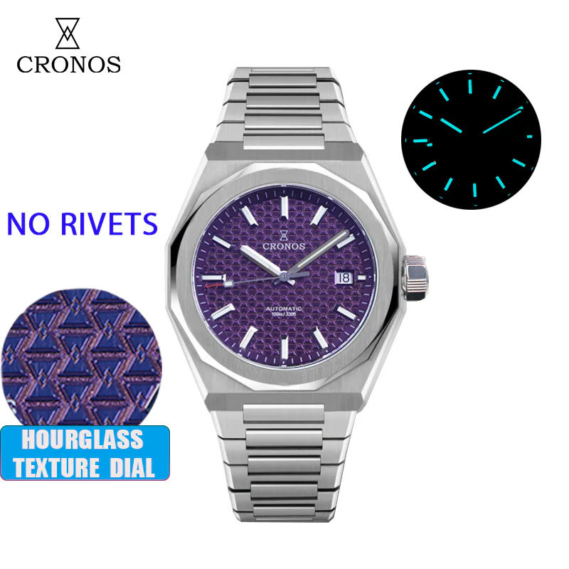 Cronos 39mm Skyline PT5000 Men Watch L6028 V2 - Image 7