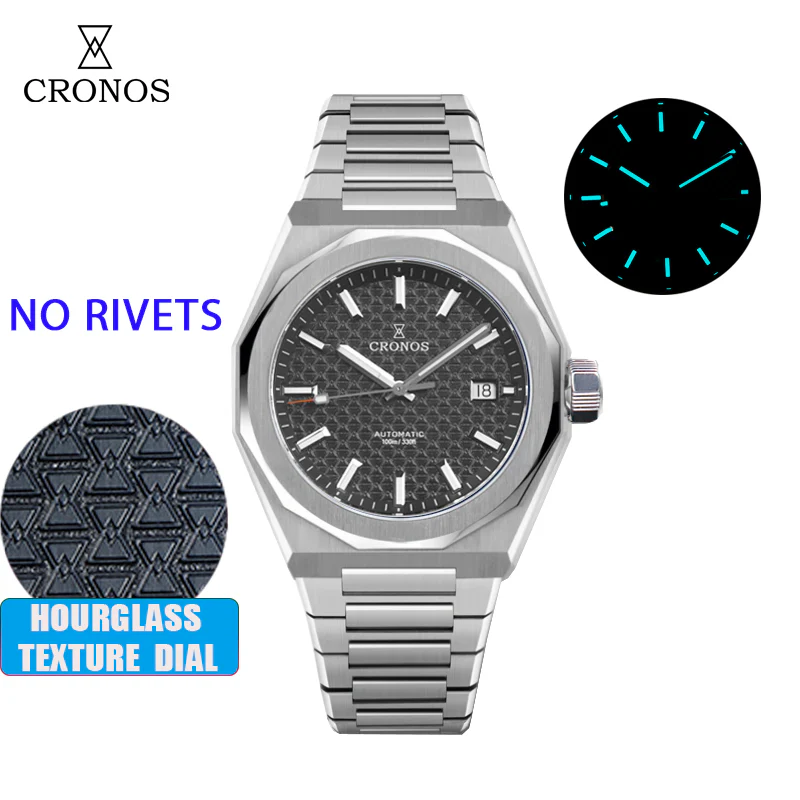 Cronos 39mm Skyline PT5000 Men Watch L6028 V2 - Image 8
