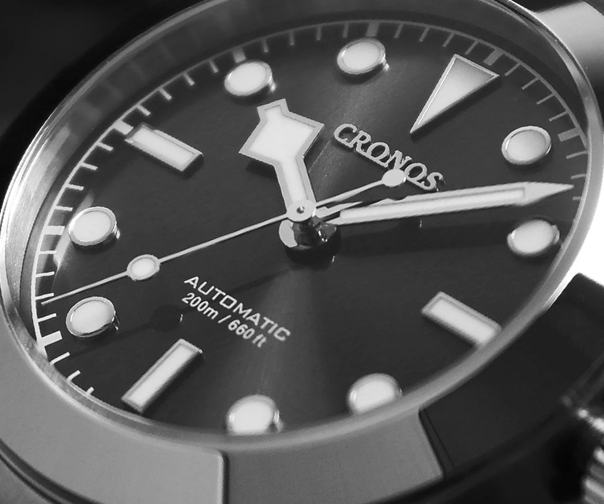 Cronos 39mm NH35 Snowflake Automatic Men Watch L6025 - Image 10