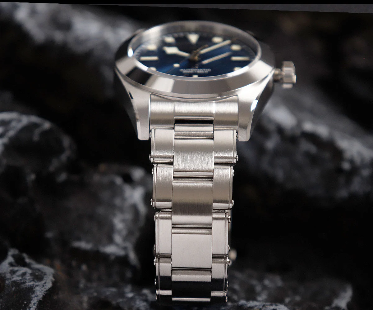 Cronos 39mm NH35 Snowflake Automatic Men Watch L6025 - Image 12