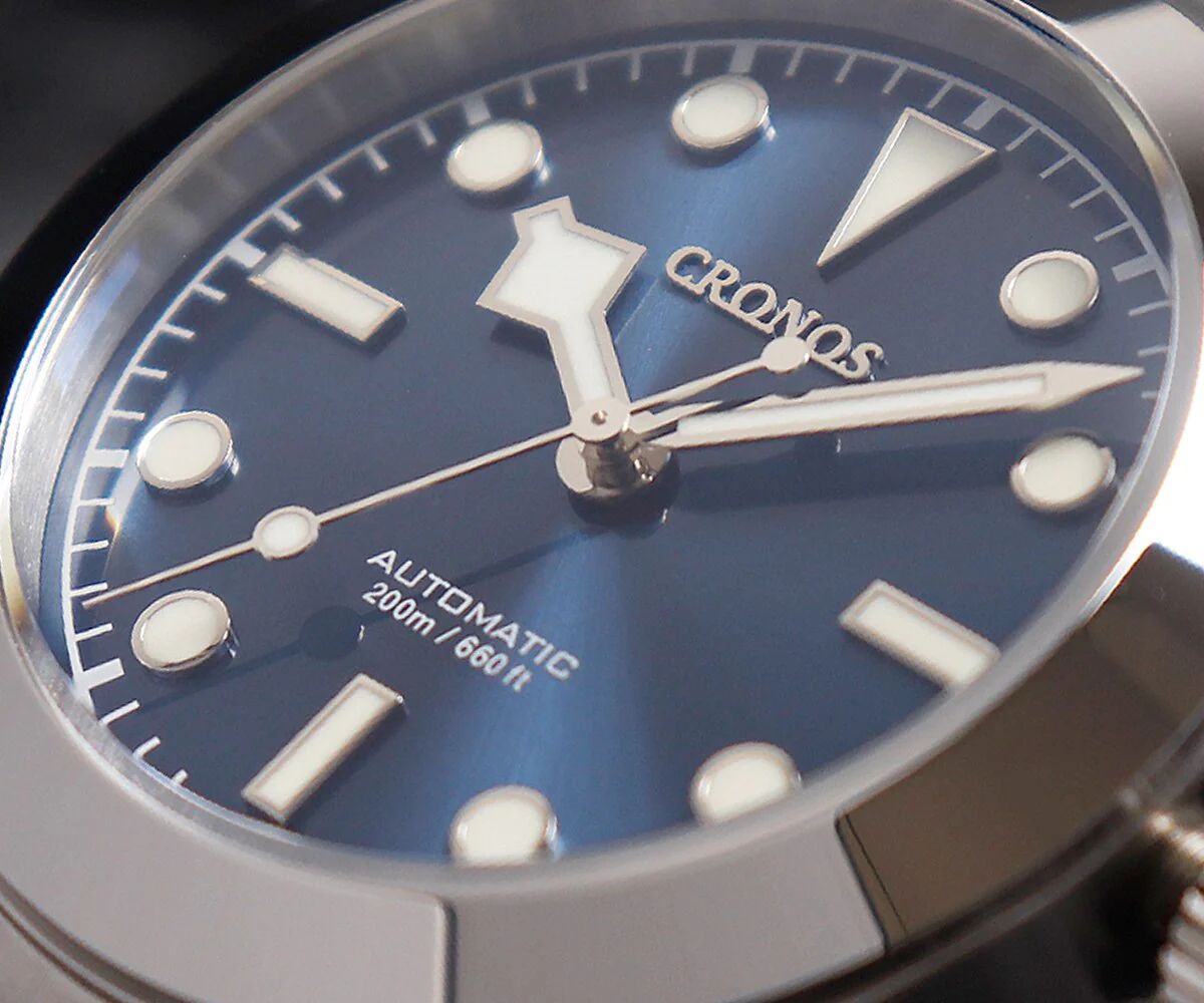 Cronos 39mm NH35 Snowflake Automatic Men Watch L6025 - Image 9
