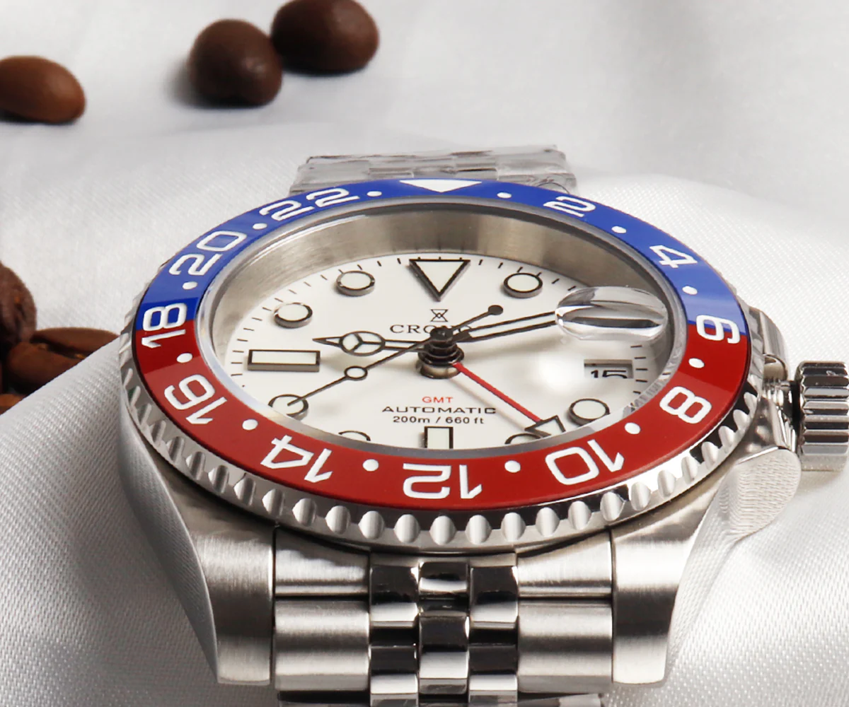Cronos NH34 GMT Automatic Men Watch L6020 - Image 18