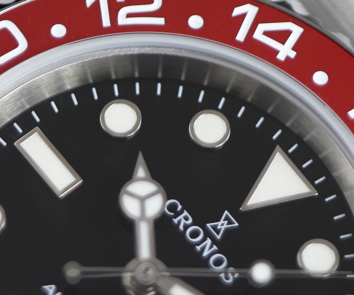 Cronos NH34 GMT Automatic Men Watch L6020 - Image 27