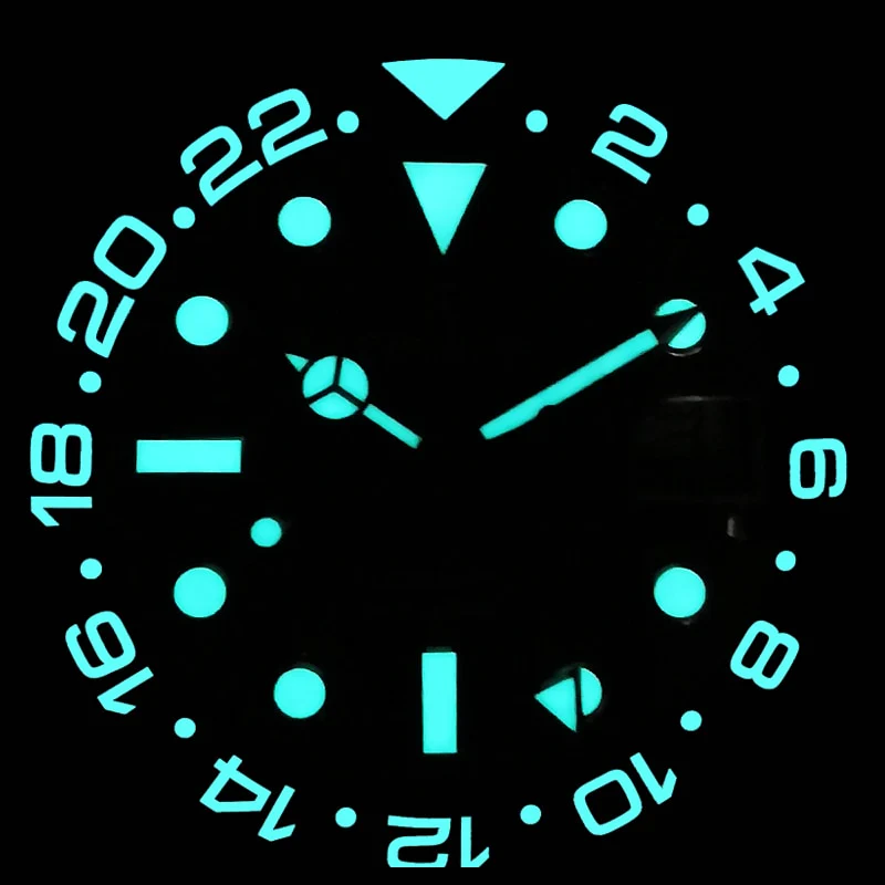 Cronos NH34 GMT Automatic Men Watch L6020 - Image 6