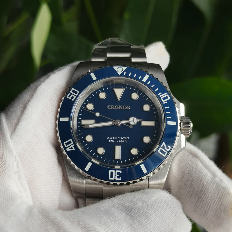 Cronos No Date PT5000 Sub Diver Watch L6005 - Image 8