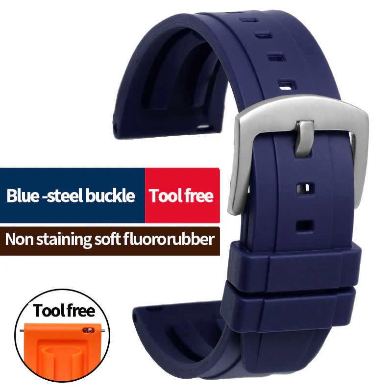 Easy Release Rubber Watch Strap - Image 14