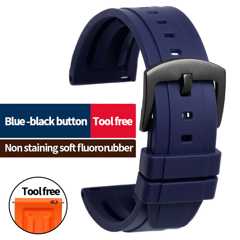 Easy Release Rubber Watch Strap - Image 15