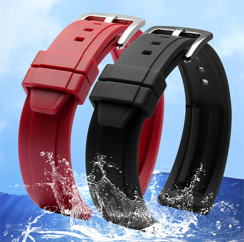 Easy Release Rubber Watch Strap - Image 18