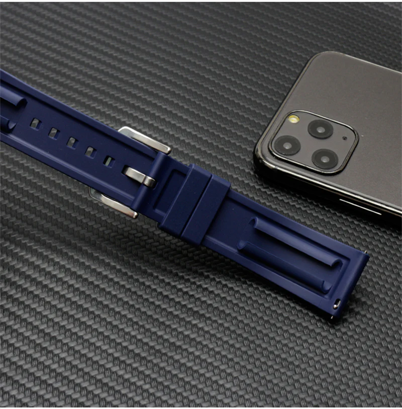 Easy Release Rubber Watch Strap - Image 4