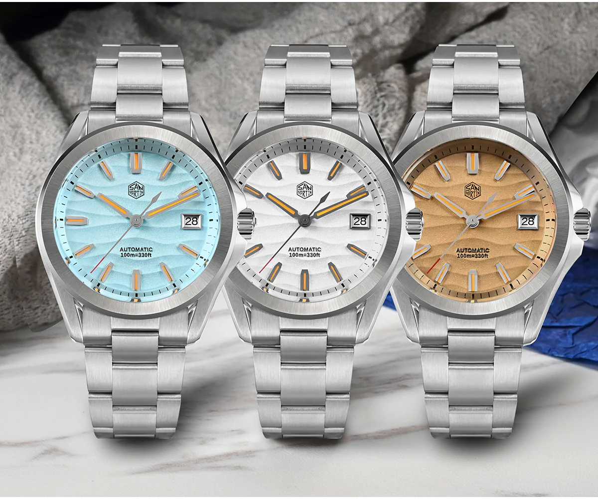 San Martin 39mm NH35 Men Watch SN0129G-C - Image 11