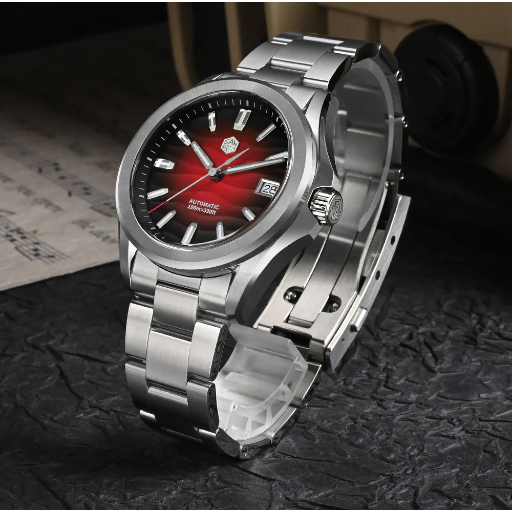 San Martin 39mm NH35 Men Watch SN0129G-C - Image 7