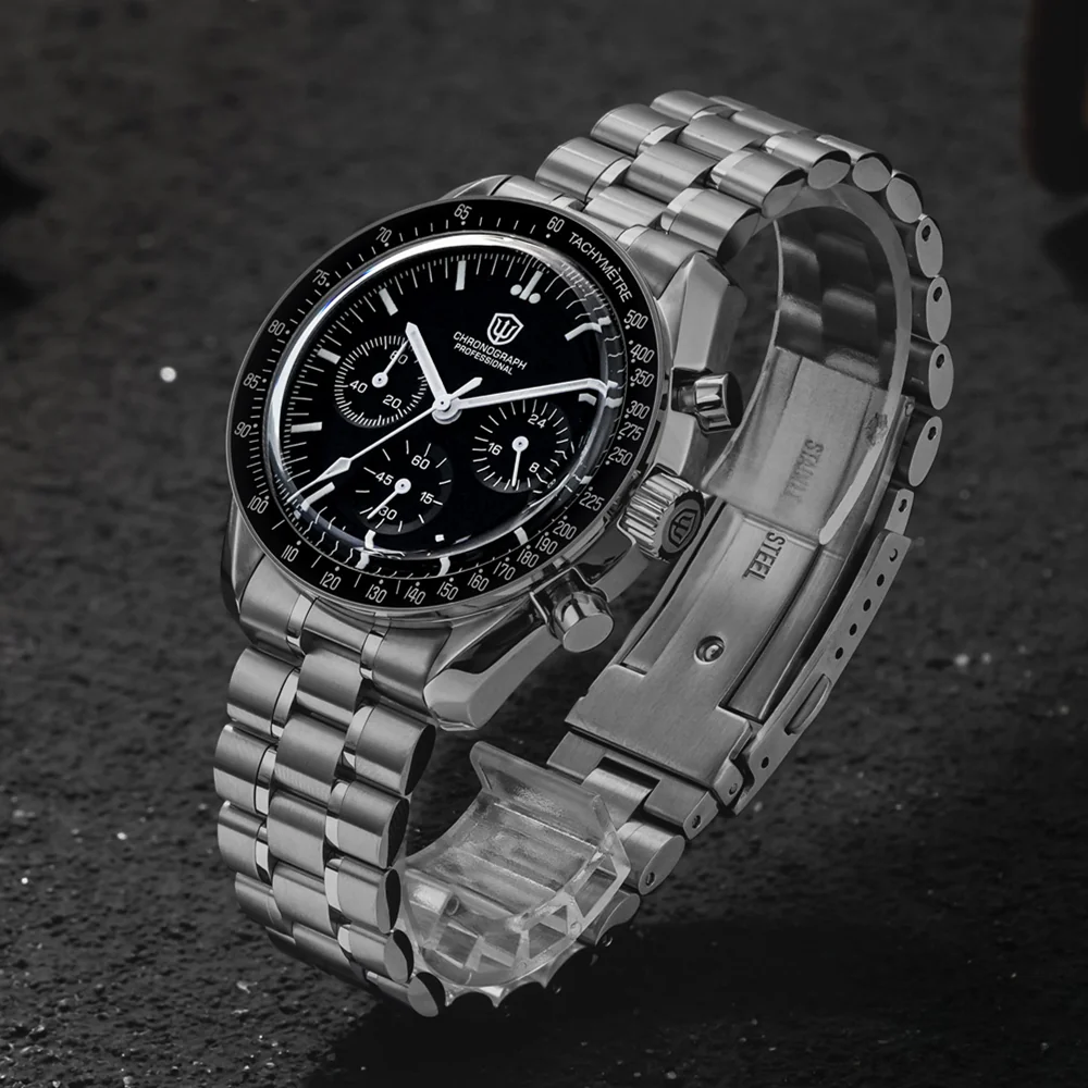 ★EU Pre-Owned★ Watchdives 39mm VK63 Chronograph Watch WD1863 - Image 11