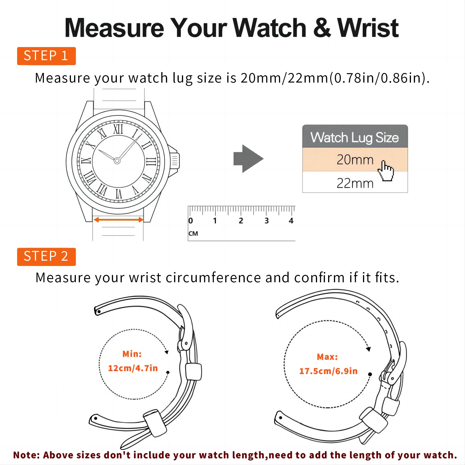 Smooth FKM Rubber Watch Strap WDS005 - Image 12