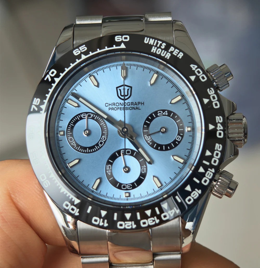 Watchdives WD16500 39mm VK63 Chronograph Watch - Image 14