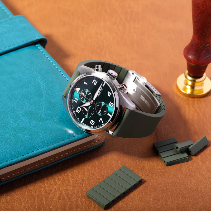 ★SuperDeals★Cut-to-Size CTS FKM Rubber Watch Strap - Image 13
