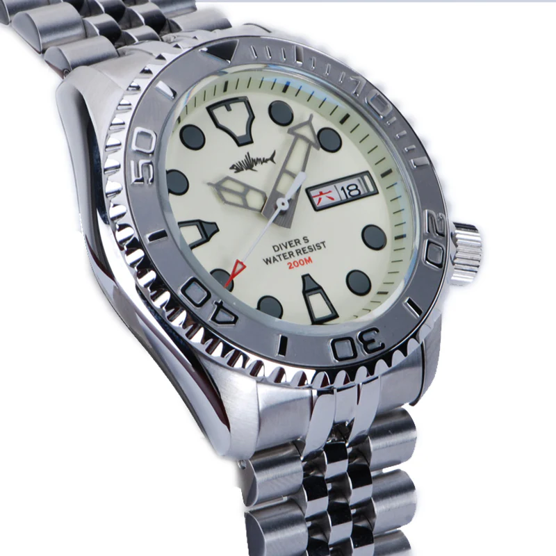 Heimdallr Sharkey Full Luminous 007 Diver Watch V2 - Image 6