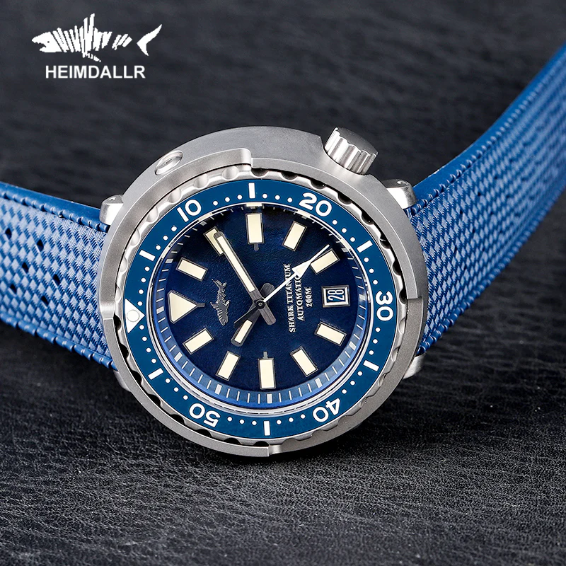 Heimdallr Sharkey SBBN Titanium Tuna Dive Watch - Image 7