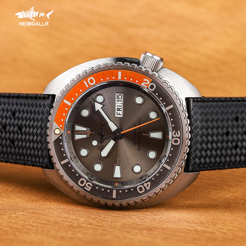 Heimdallr Sharkey Titanium Mini Turtle Dive Watch - Image 8