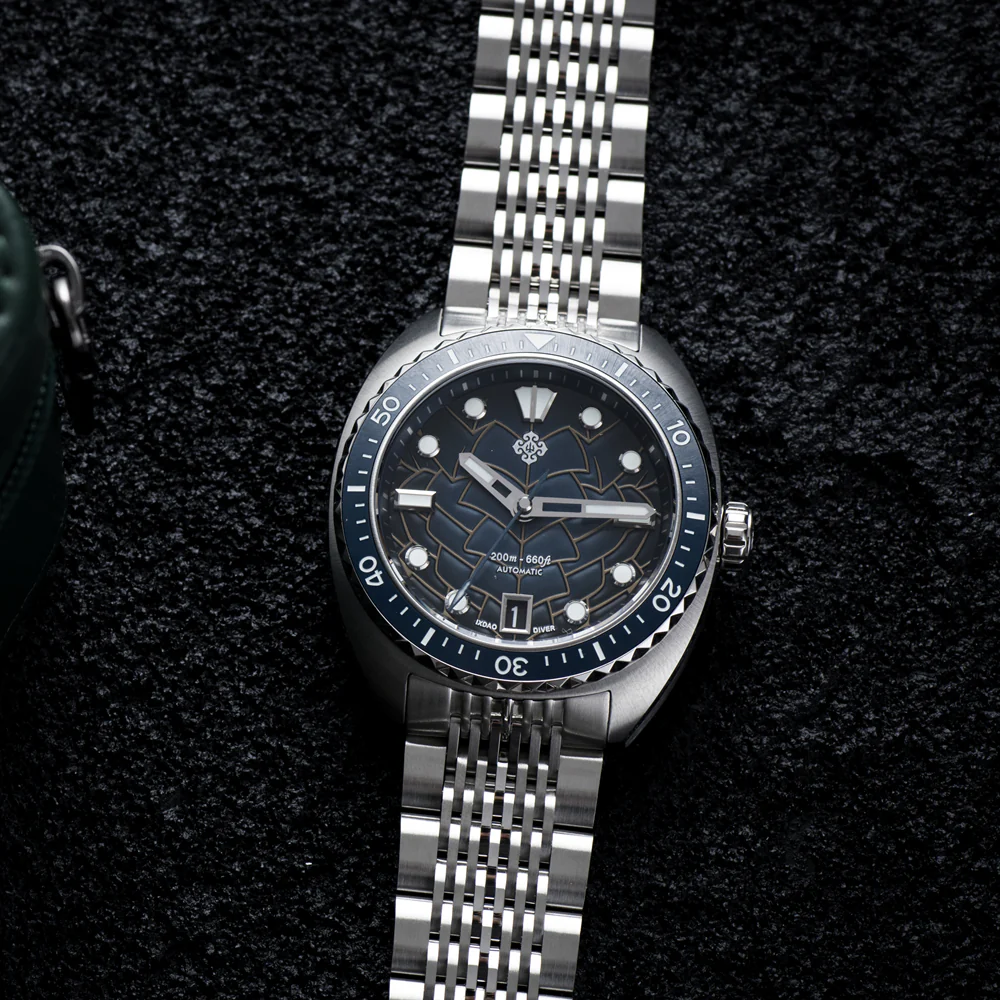IXDAO Mini Turtle NH35 Automatic Dive Watch JD-X07S - Image 14