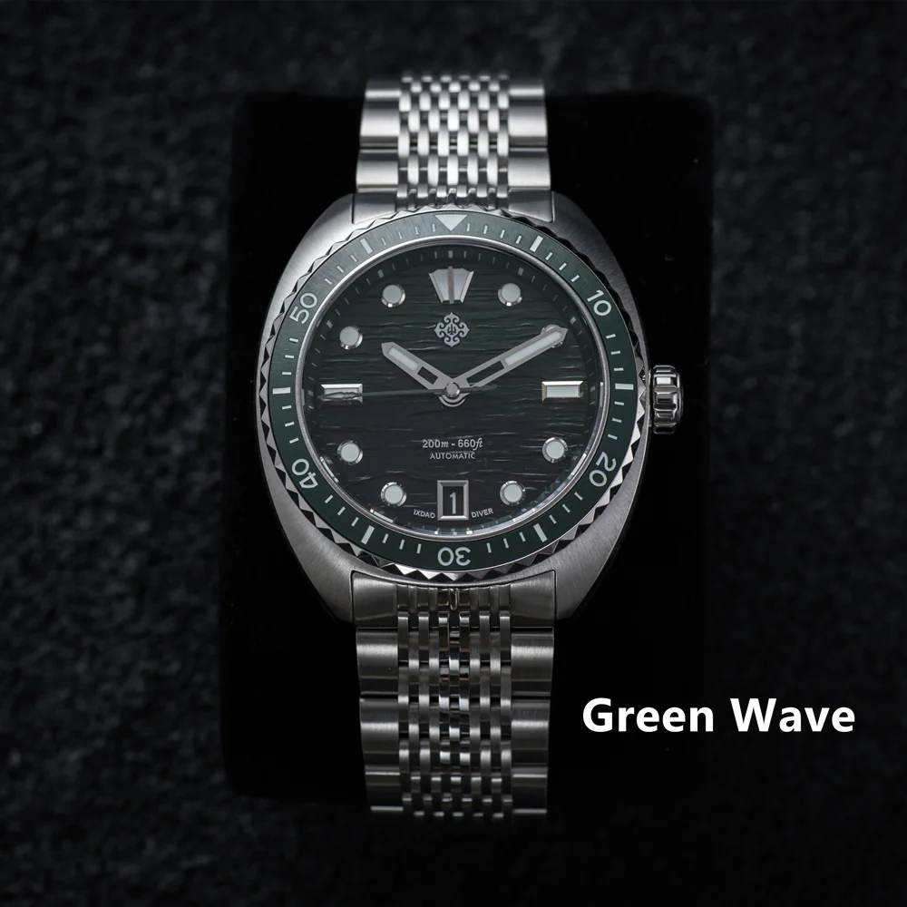 IXDAO Mini Turtle NH35 Automatic Dive Watch JD-X07S - Image 5
