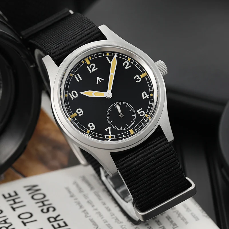 Militado 36mm D12 Sapphire Crystal Quartz Field Watch - Image 35
