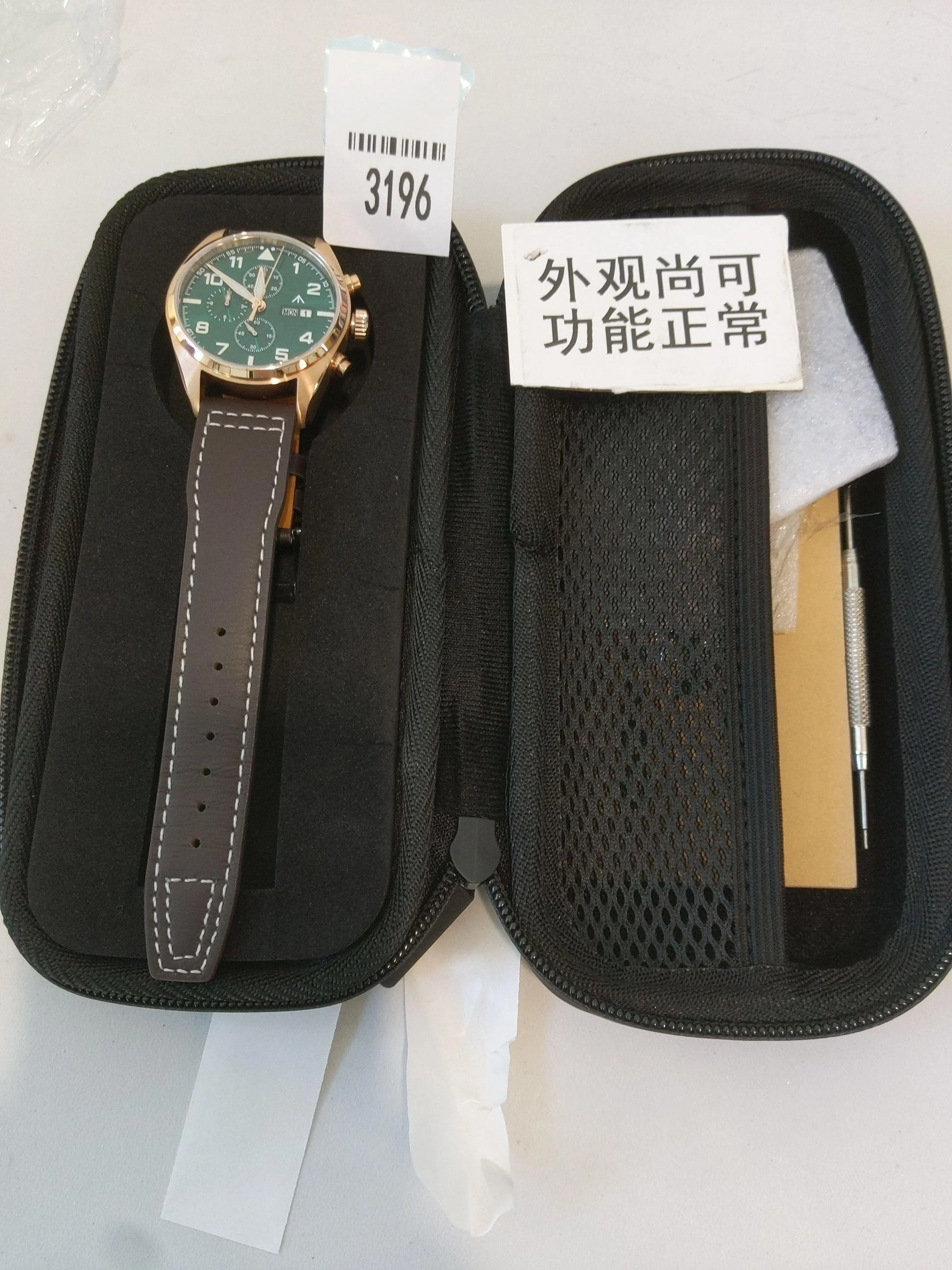 ★US Pre-Owned★Militado 39mm Chronoragph Pilot Watch ML04 - Image 24