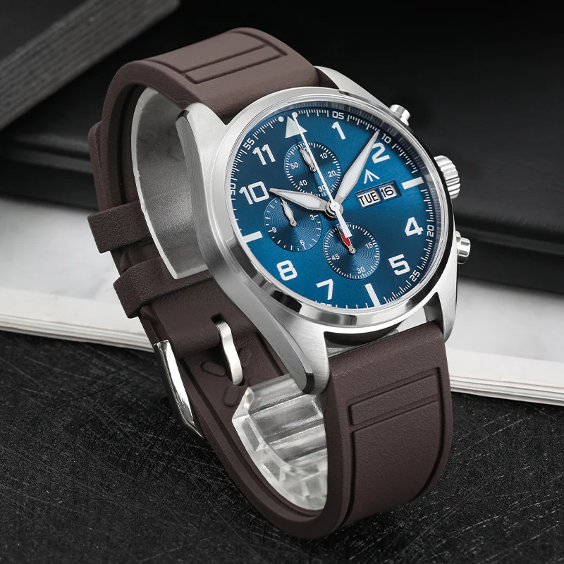 Militado 39mm Chronoragph Pilot Watch ML04 - Image 7