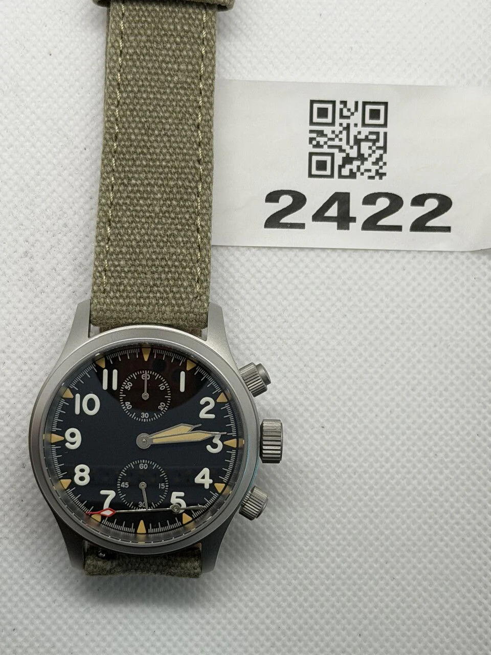 ★US Pre-Owned★Militado Retro VK61 Quartz Chronograph Watch - Image 19