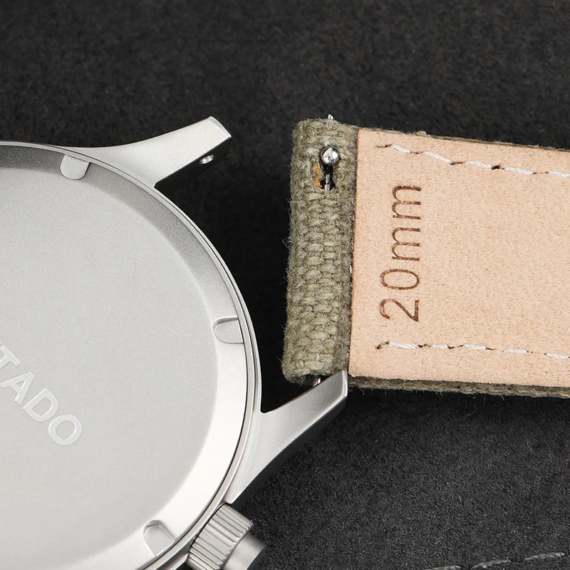 Militado Retro VK67 Quartz Chronograph Watch - 3 Dial - Image 14
