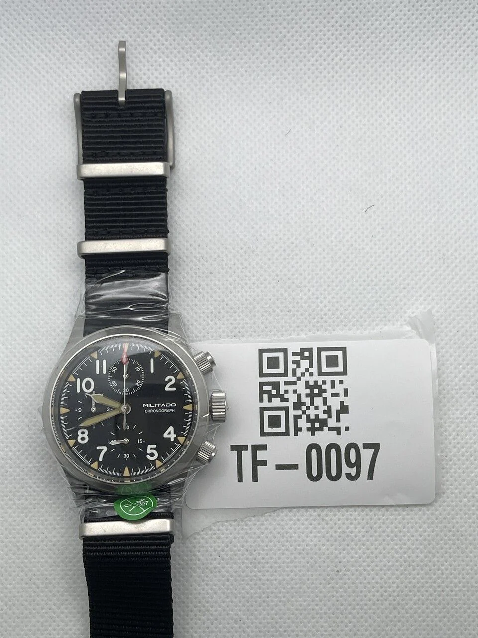 ★US Pre-Owned★Militado Retro VK67 Quartz Chronograph Watch - 3 Dial - Image 40