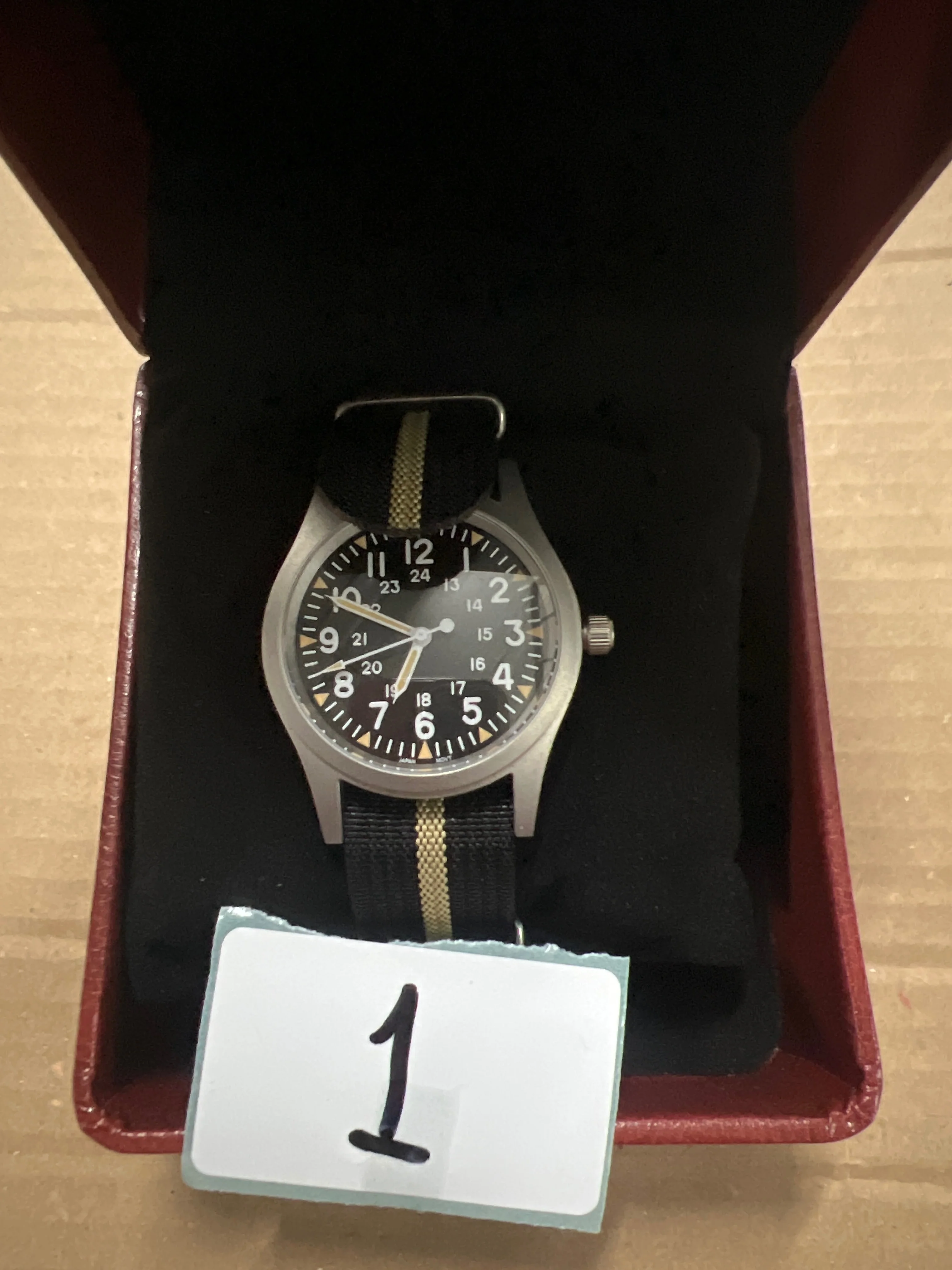 ★EU-Pre-Owned★Militado Sapphire Crystal 38mm Field Watch ML05 - Image 43