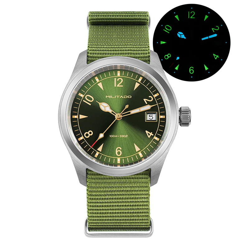 Militado VH31 38mm Field Watch ML08 - Image 9